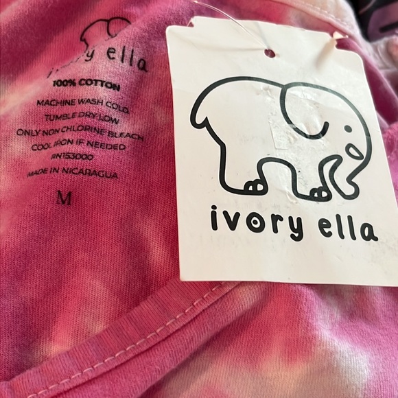 NWT - Ivory Ella Happy Tie-Dye Tank Top Woman's M - Picture 4 of 6